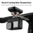 WEST BIKING YP0719438 Titanium Alloy Bike Computer Mount Extension Bracket for Bicycle Handlebar - 5
