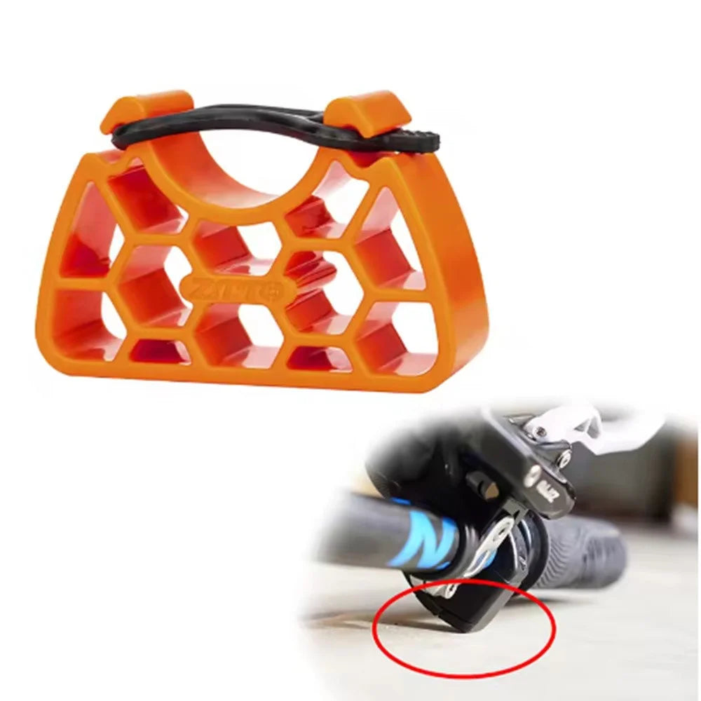 ZTTO 2Pcs Bicycle Handlebar Holder Maintenance Handlebar Support Shift Brake Lever Protection Raiser Adapter - 1