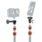 LANPARTE MF-02 Motorcycle Aluminum Alloy Extendable Flag Pole Action Camera Support Stick - 3