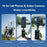 LANPARTE R95 Aluminum Alloy Telescopic Selfie Stick Monopod for Smartphones Action Cameras - 5