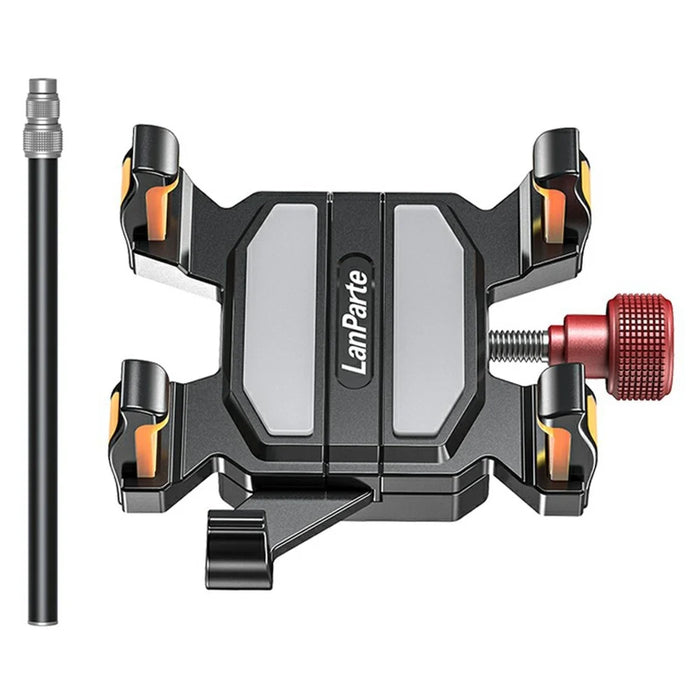 LANPARTE R95-B Aluminum Alloy Telescopic Selfie Stick Smartphone Action Camera Monopod with Remote Control - 1