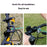Bicycle Tow Rope Portable Elastic Trailer Rope Parent Child Mountain Bike Traction Rope - 7
