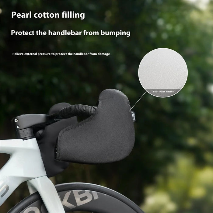 ROCKBROS 1 Pair Handlebar Grip Cover for Road Mountain Bike Anti Scratch Handlebar Protector, 510017 D96 510017001 - 3