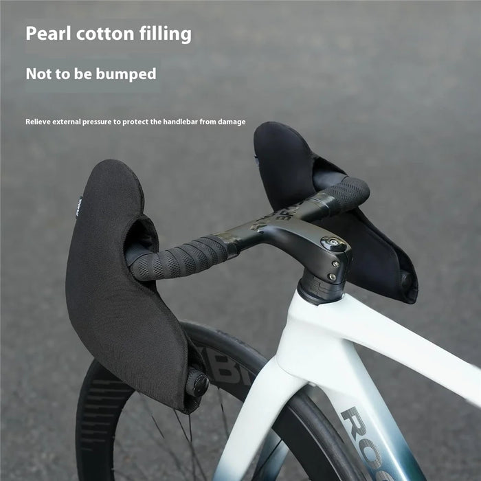 ROCKBROS 1 Pair Handlebar Grip Cover for Road Mountain Bike Anti Scratch Handlebar Protector, 510017 D96 510017001 - 4