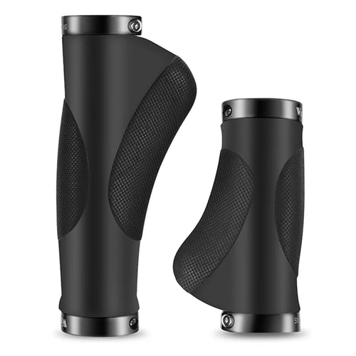 WEST BIKING YP0804088 1 Pair Mountain Bike Handlebar Grips Short + Long Gear Shifters Rubber Grip - Black - 1