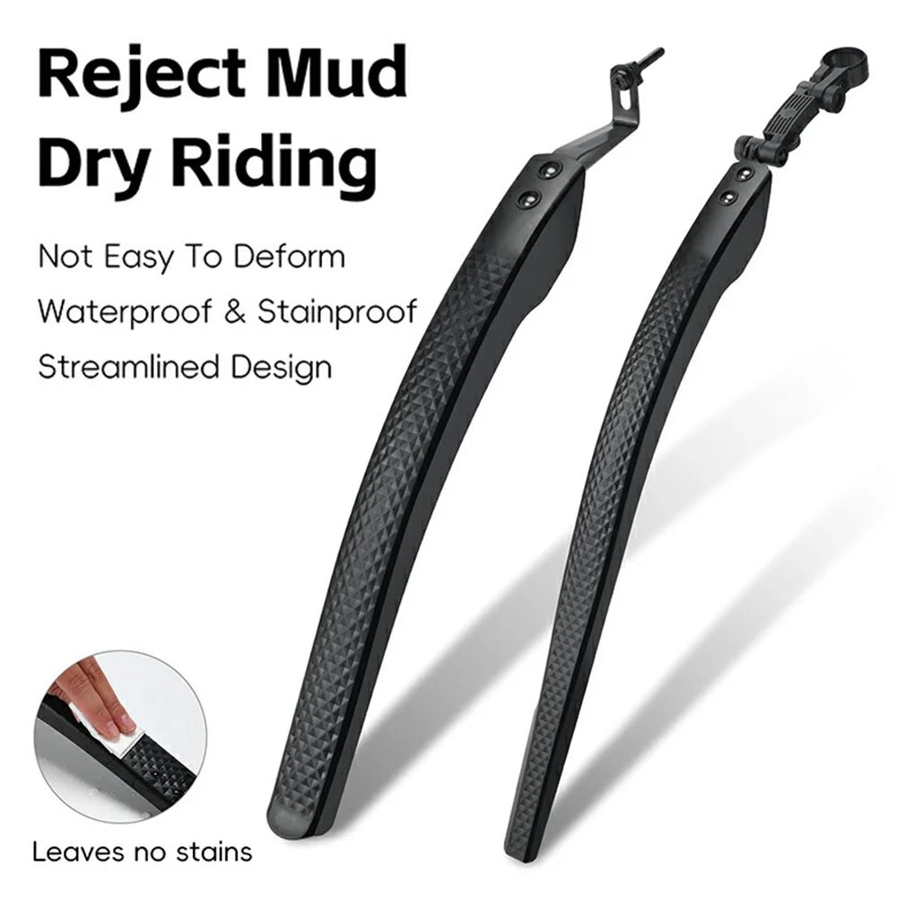 WEST BIKING Road Bike Fender Set Front / Rear Mudguards 26 / 29 Inch 700C Bicycle Rainproof Shield for Cycling - 2