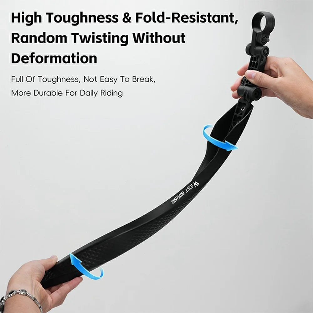 WEST BIKING Road Bike Fender Set Front / Rear Mudguards 26 / 29 Inch 700C Bicycle Rainproof Shield for Cycling - 3