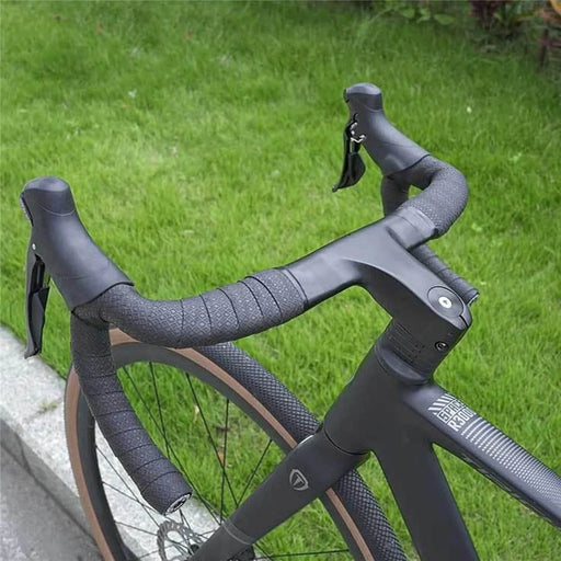 ENLEE Pro-X3 1 Pair Road Bike Handlebar Tape Cycling Drop Bar Wrap Anti-Slip Breathable for Road Bikes / Fixed Gear - Black - 2