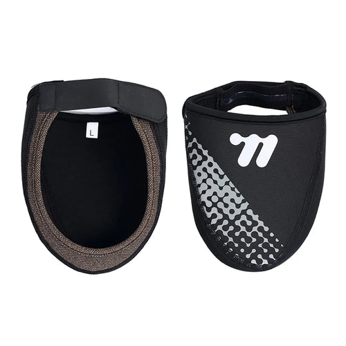 WEST BIKING YP0215051 1 Pair Cycling Toe Covers Half Palm Windproof Shoes Covers for Men Women - M / 37-40 - 1