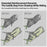 RHINOWALK SK500BB Bicycle Saddle Bag Stabilizer with Water Bottle Cage Mount Holes for Seat Bags Support Adapter - 5