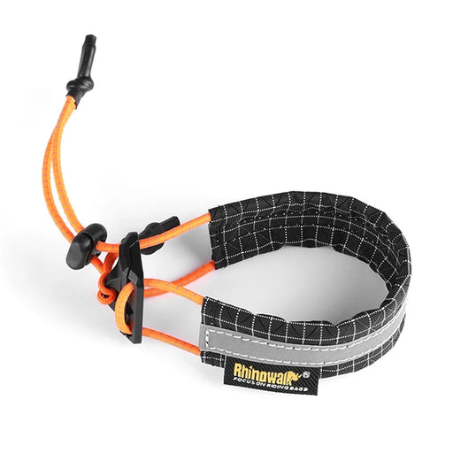 RHINOWALK XM10201 1 Pair Magnetic Trouser Clip Reflective Leg Strap for Bicycle Cycling Night Safety Band - Orange - 1