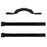 Bicycle Carrying Strap Portable Bike Lift Handle Lightweight Shoulder Strap For Mountain Road Folding Bikes - Black - 1