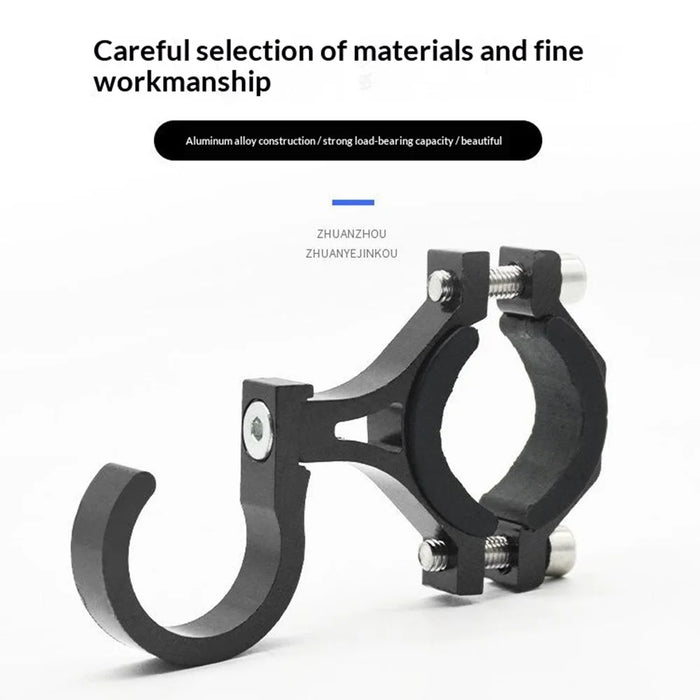 Electric Bike Hook Front Mount No Drill Universal Hanging Hook For Scooter Motorcycle Helmet Storage - Blue - 6