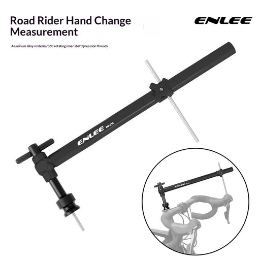 ENLEE Bike Shifter Positioning Adjustment Tool Bike Handlebar Leveling Tool Bike Height Angle Left Right Symmetrical Adjuster - Black - 2