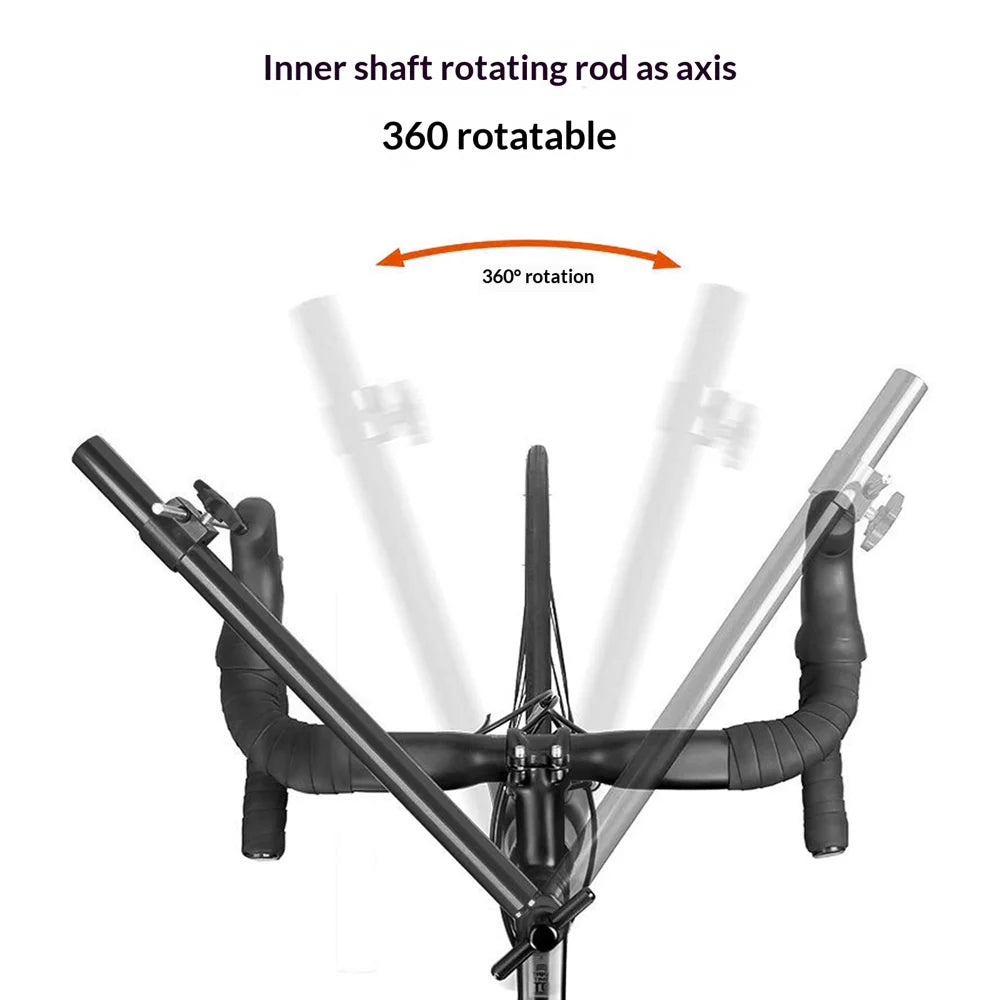 ENLEE Bike Shifter Positioning Adjustment Tool Bike Handlebar Leveling Tool Bike Height Angle Left Right Symmetrical Adjuster - Black - 5