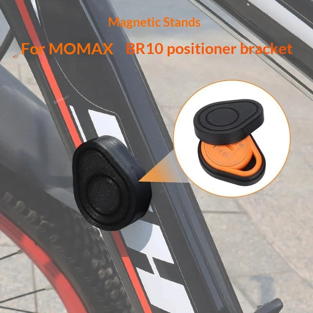 915796 Magnetic Bike Mount Bracket for Momax BR10 Tracker Anti-theft Bicycle Bike Stand Waterproof GPS Locator Box Holder - 2
