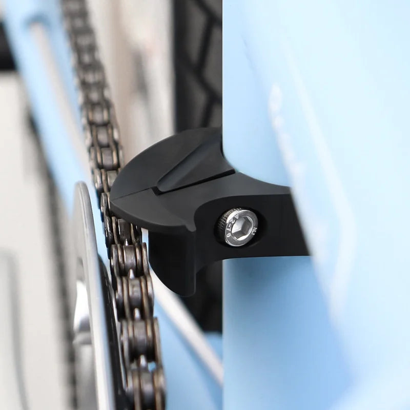 MUQZI Single Speed Folding Bike Chain Guard Nylon Bicycle Chain Guide Anti Drop Chainring Protector - Black - 4