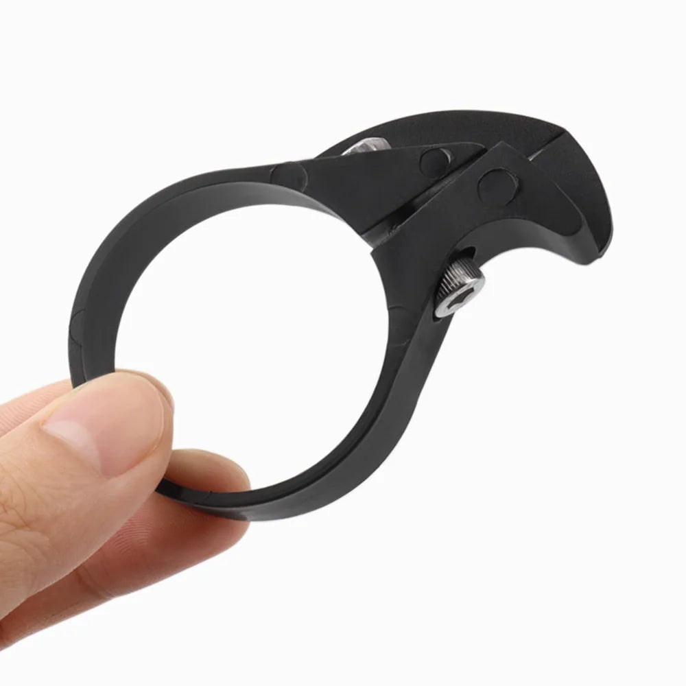 MUQZI Single Speed Folding Bike Chain Guard Nylon Bicycle Chain Guide Anti Drop Chainring Protector - Black - 6