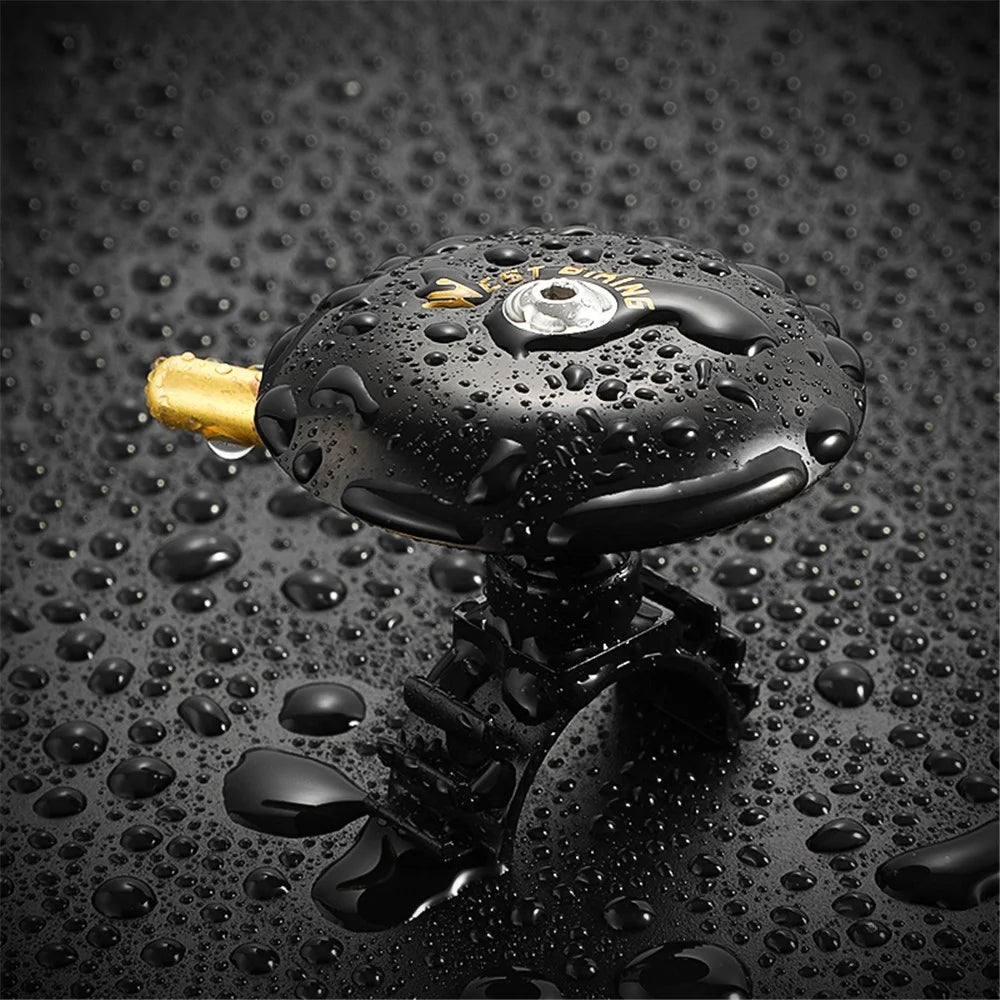 WEST BIKING YP0706046B Outdoor Cycling Vintage Bicycle Ring Bell Bike Handlebar Ring Horn with Clear Sound - 3