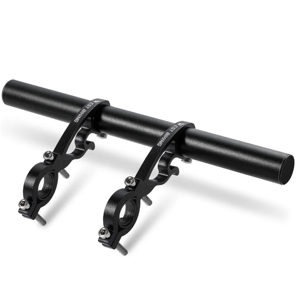 WEST BIKING Aluminum Alloy Bicycle Handlebar Extender Double Clamp Bracket for Bike Light GPS Computer - 6
