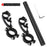 WEST BIKING Cycling Carbon Fiber Bicycle Handlebar Extender Double Clamp Bracket for Bike Light GPS Computer - 2