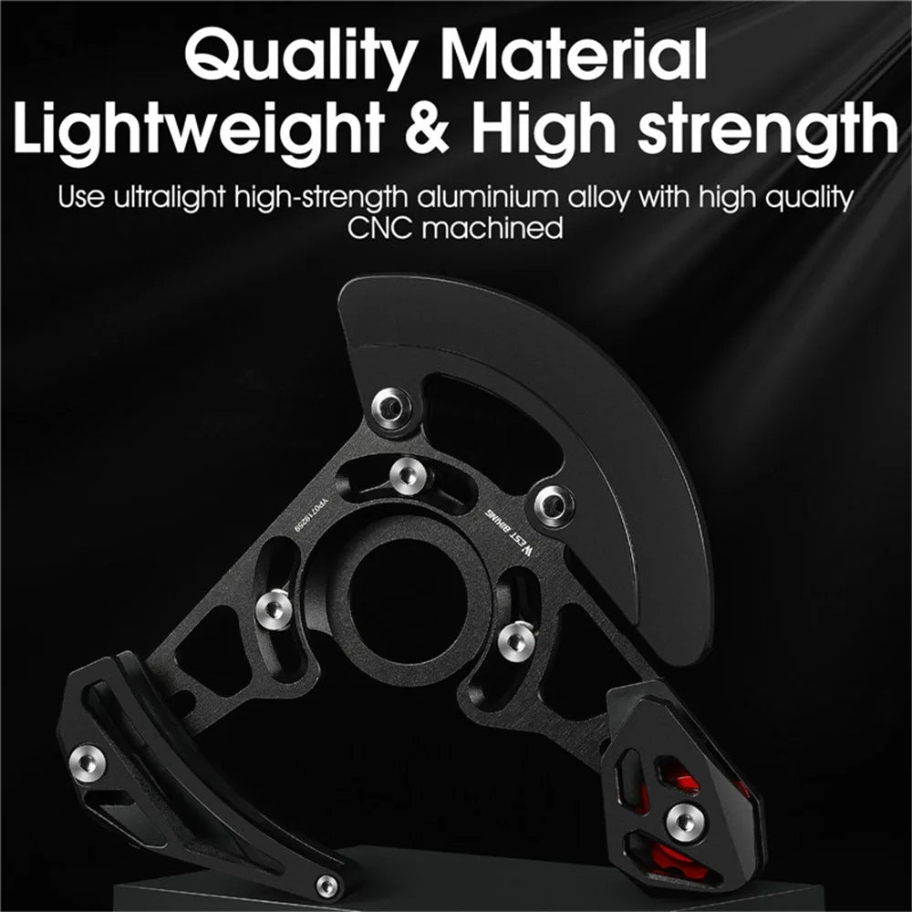 WEST BIKING YP0719259 MTB Bicycle Chain Guide BB Mount 1X Mountain Bike Pulley Chains Stabilizer DH 32-38T Bicycle Chain Protector Part - 3