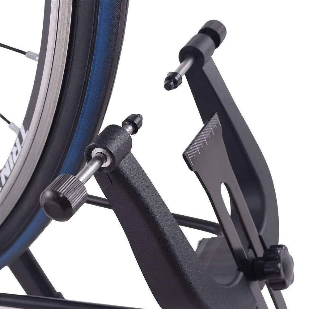 Bicycle Wheel Trimming Frame Foldable Mountain Bike Wheel Correction Table Repairing Tool - Black - 6