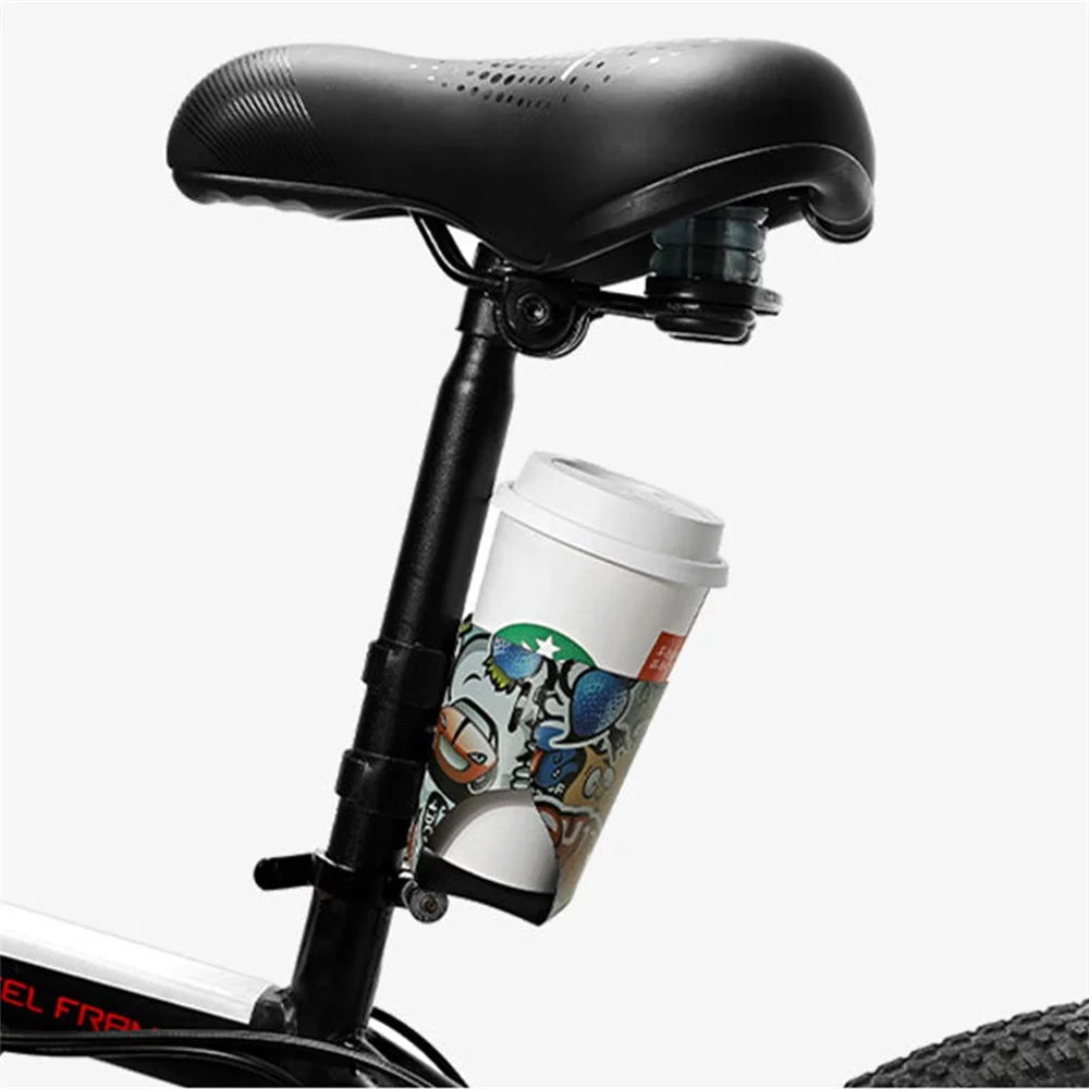 ENLEE Bike Water Bottle Cage Holder Shockproof Mountain Bicycle Bottle Cup Holder for Bike MTB Electric Scooter - Graffiti Style - 4