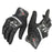 RIDING TRIBE MCS-56 Carbon Fiber Texture Glass Fiber Motorcycle Riding Full Finger Gloves Knuckle Protection Touch Screen for Cycling Motorbike Sports - Black/L - 1