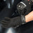 RIDING TRIBE MCS-56 Carbon Fiber Texture Glass Fiber Motorcycle Riding Full Finger Gloves Knuckle Protection Touch Screen for Cycling Motorbike Sports - Black/L - 6