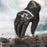 RIDING TRIBE MCS-56 Carbon Fiber Texture Glass Fiber Motorcycle Riding Full Finger Gloves Knuckle Protection Touch Screen for Cycling Motorbike Sports - Black/L - 7