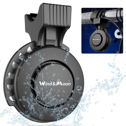 WIND&MOON WT-002P Volume Adjustable Cycling Warning Horn Bell Rechargeable Waterproof Electric Bike Horn - 1