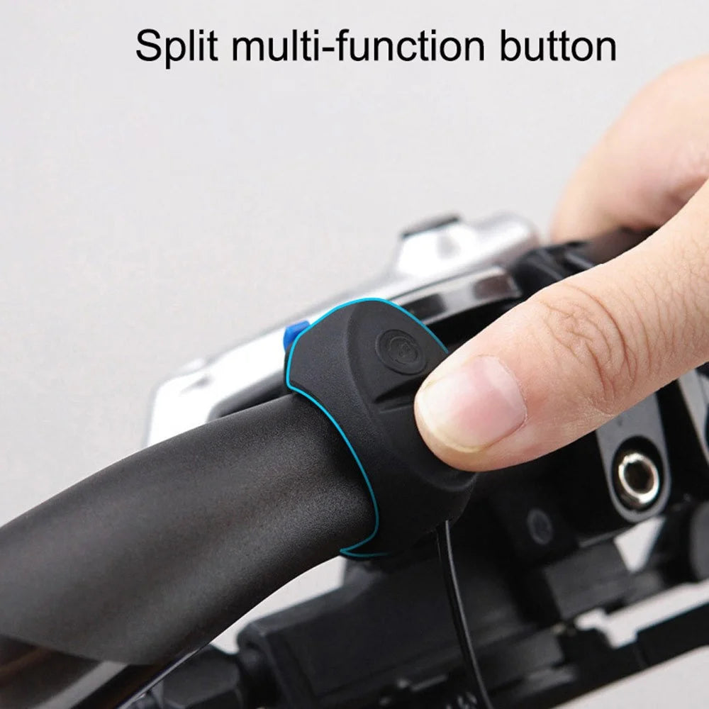WIND&MOON WT-002P Volume Adjustable Cycling Warning Horn Bell Rechargeable Waterproof Electric Bike Horn - 4