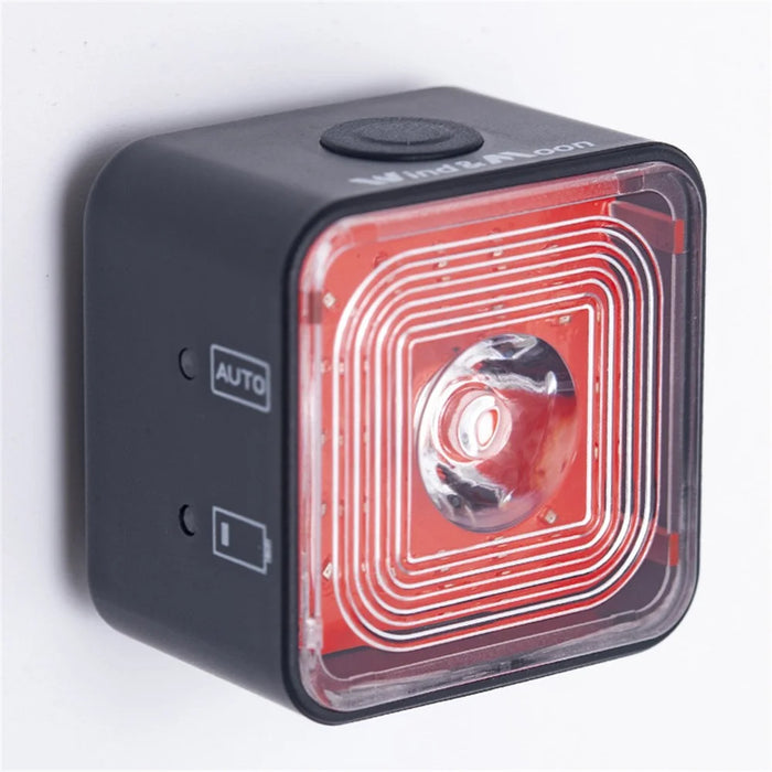 WIND&MOON WT06S Intelligent Bicycle Rear Light Bike Smart Sensor Brake USB Rechargeable Waterproof Tail Light Lamp - 2