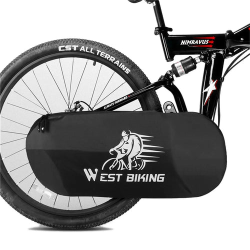 WEST BIKING YP0719301 Bicycle Chain Cover Bicycle Chainwheel Sprocket Guard Plate Dustproof Waterproof Cover - 1