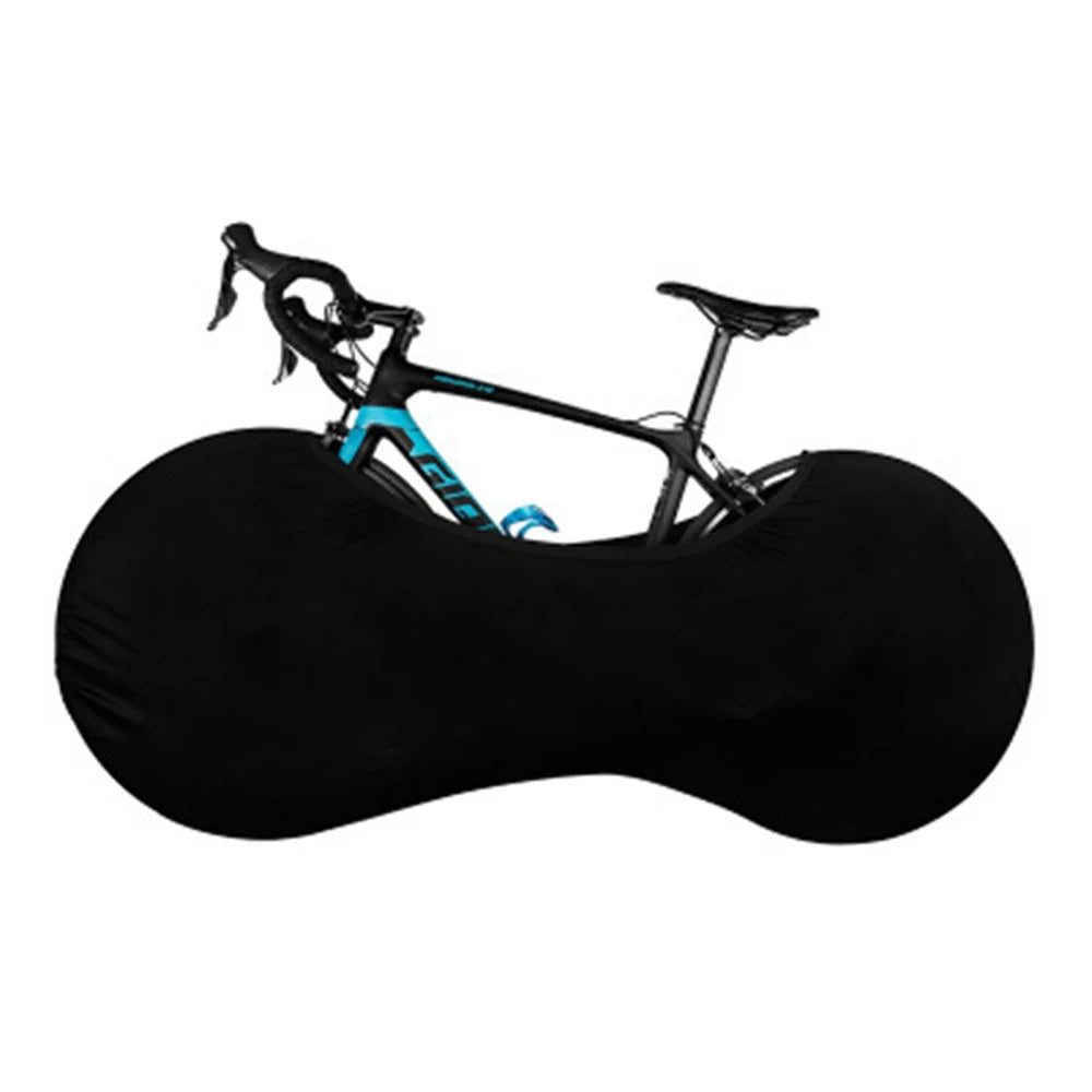 Bicycle Wheel Cover Outdoor Waterproof Elastic Bike Protective Gear Rainproof Anti-UV Windproof Shelter Protector for MTB Road Bike - 2