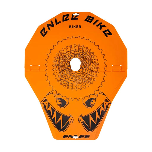 ENLEE MTB Bike Grime Guard for Bicycle Disc Brakes Wheels During Cleaning, Oil-proof Protective Cover - Shark - 1