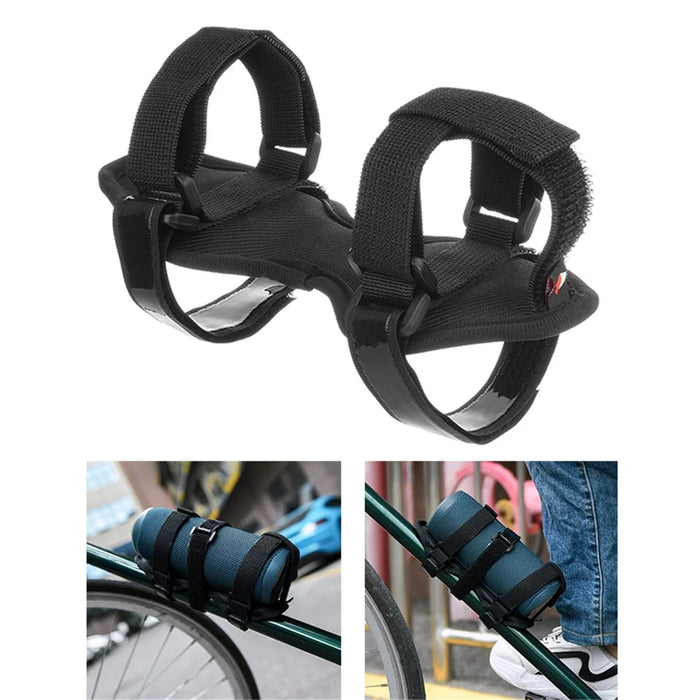 LIGHTNING POWER Bike Speaker Mount Adjustable Wireless Speaker Strap Universal Bicycle Handlebar Sound Bar Holder Bottle Holder - 1