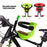 Bike Front-Mounted Children Bike Seat Bicycle Kids Carrier with Guardrail, Handrail and Pedal - Green - 3