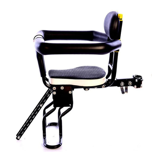 003 Detachable Children Bike Seat Bicycle Front Mount Baby Saddle Carrier Safe Seat with Handrail for Kids - Full-fenced Seat - 1