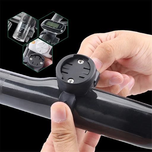 GUB 633 PC Bike Computer Mount Compatible with Garmin, CATEYE, XOSS / iGPS Bicycle Handlebar Computer Base - 2