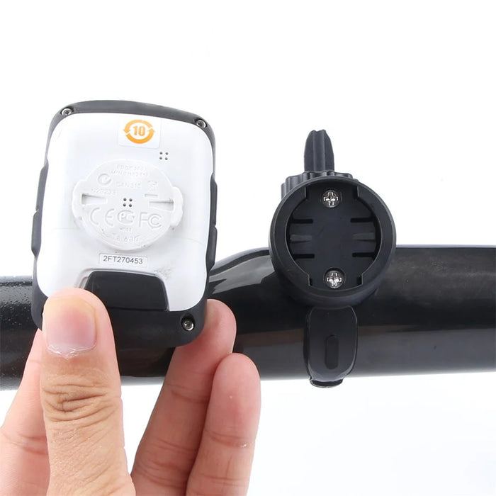 GUB 633 PC Bike Computer Mount Compatible with Garmin, CATEYE, XOSS / iGPS Bicycle Handlebar Computer Base - 3