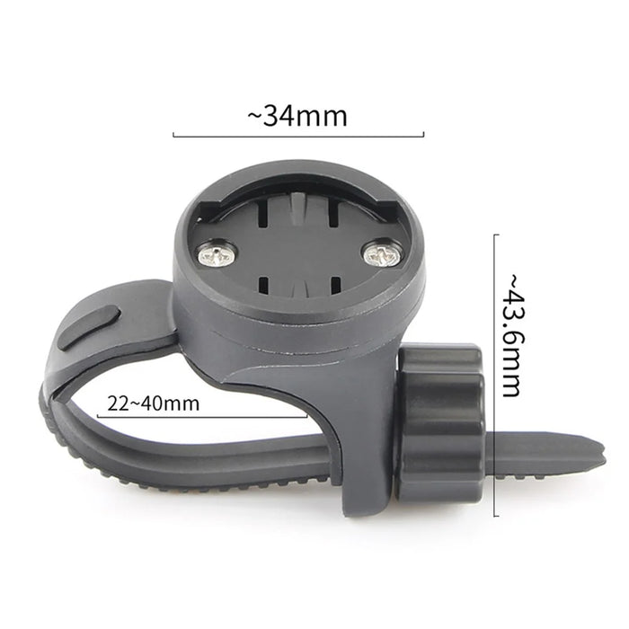 GUB 633 PC Bike Computer Mount Compatible with Garmin, CATEYE, XOSS / iGPS Bicycle Handlebar Computer Base - 7