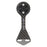 GUB 698 Carbon Fiber + PC Bike Computer Mount for Garmin / CATEYE / XOSS / iGPS / Bryton / Wahoo Integrated Bike Handlebar Computer Holder - 1