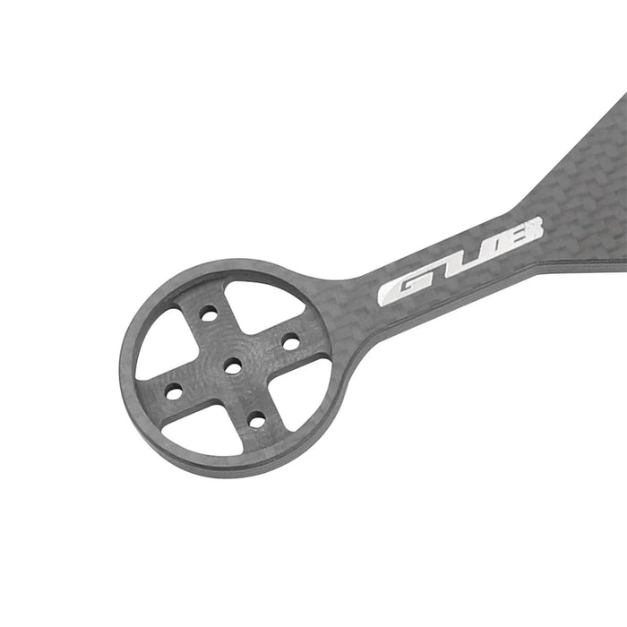 GUB 698 Carbon Fiber + PC Bike Computer Mount for Garmin / CATEYE / XOSS / iGPS / Bryton / Wahoo Integrated Bike Handlebar Computer Holder - 7