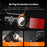 WEST BIKING YP0712037 Aluminum Alloy Bike Rear Basket 20L Storage Rack Container with Hole for Airtag - 6