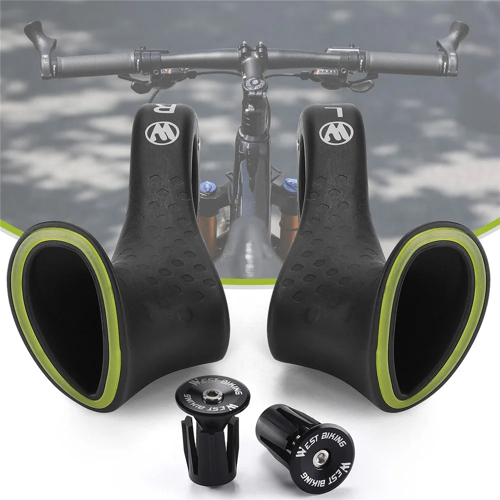 WEST BIKING YP1602969B Lightweight Bicycle Mount Bar Ends Set with Bike Expansion Plug MTB Bike Accessories - 4