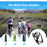 JUNSUNMAY BH003 Bicycle Water Bottle Cage MTB Road Bike Bottle Mount Plastic Bracket - Black - 6