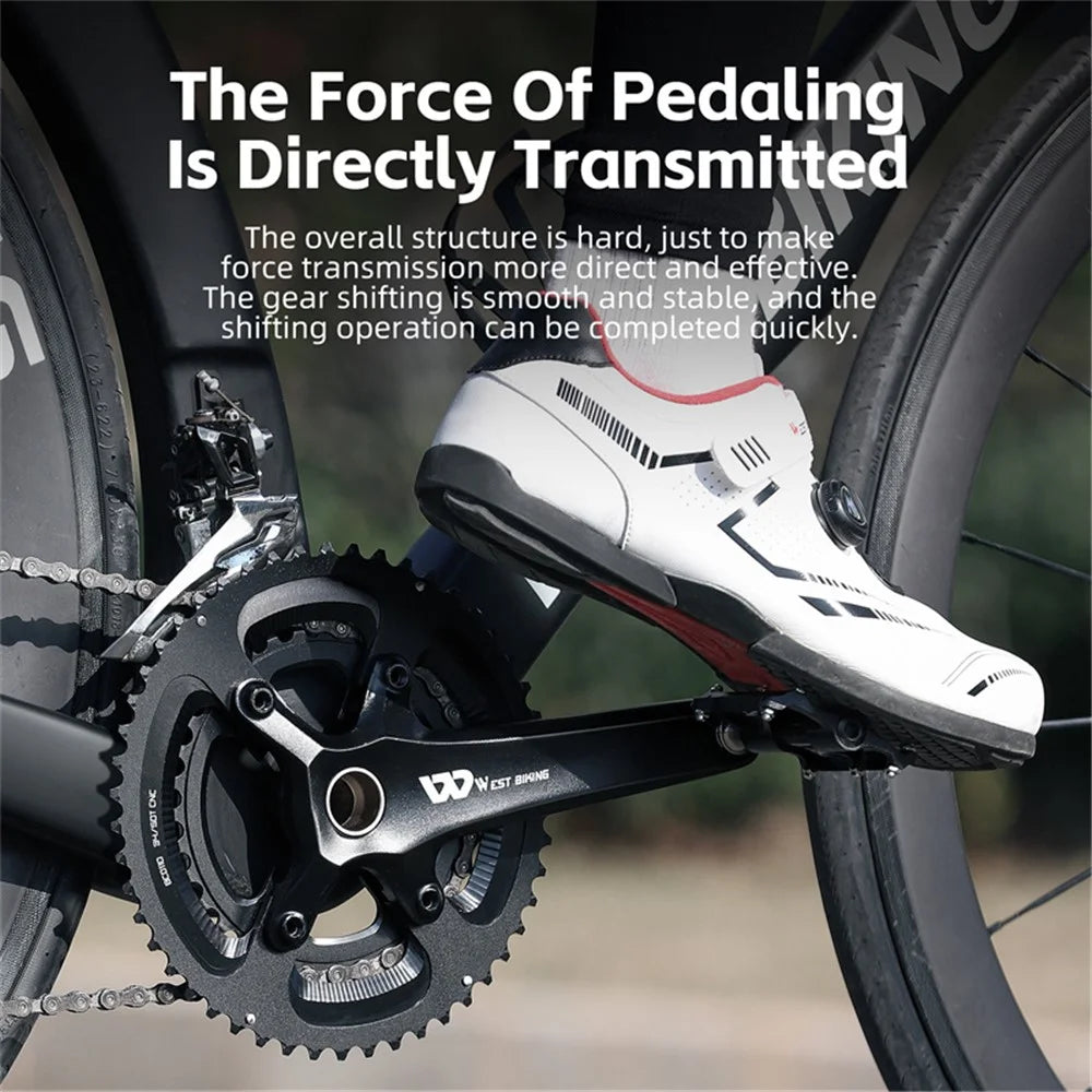 WEST BIKING YP0817010 Road Bike Hollow Integrated Crankset Bicycle Modified Parts - 4