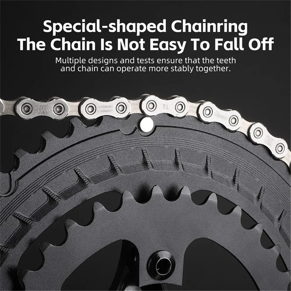 WEST BIKING YP0817010 Road Bike Hollow Integrated Crankset Bicycle Modified Parts - 6